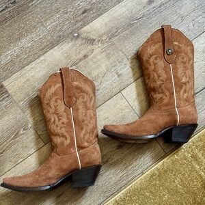 Brown Western Cowboy Boots